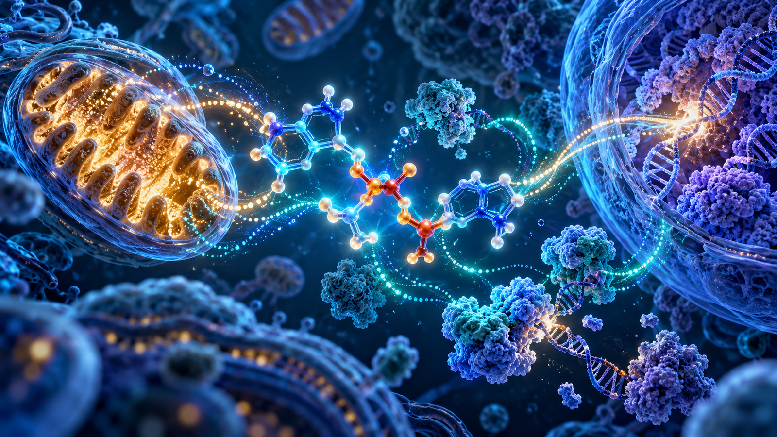 NAD+: Energy Transfer, DNA Repair, and Aging Research research article image